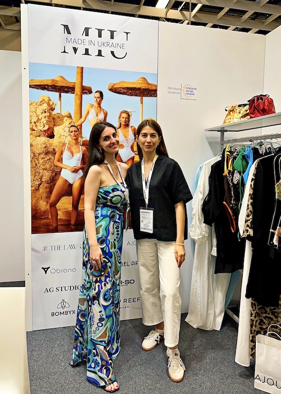 team member with ag studio designer anna gorokhova at maredamare